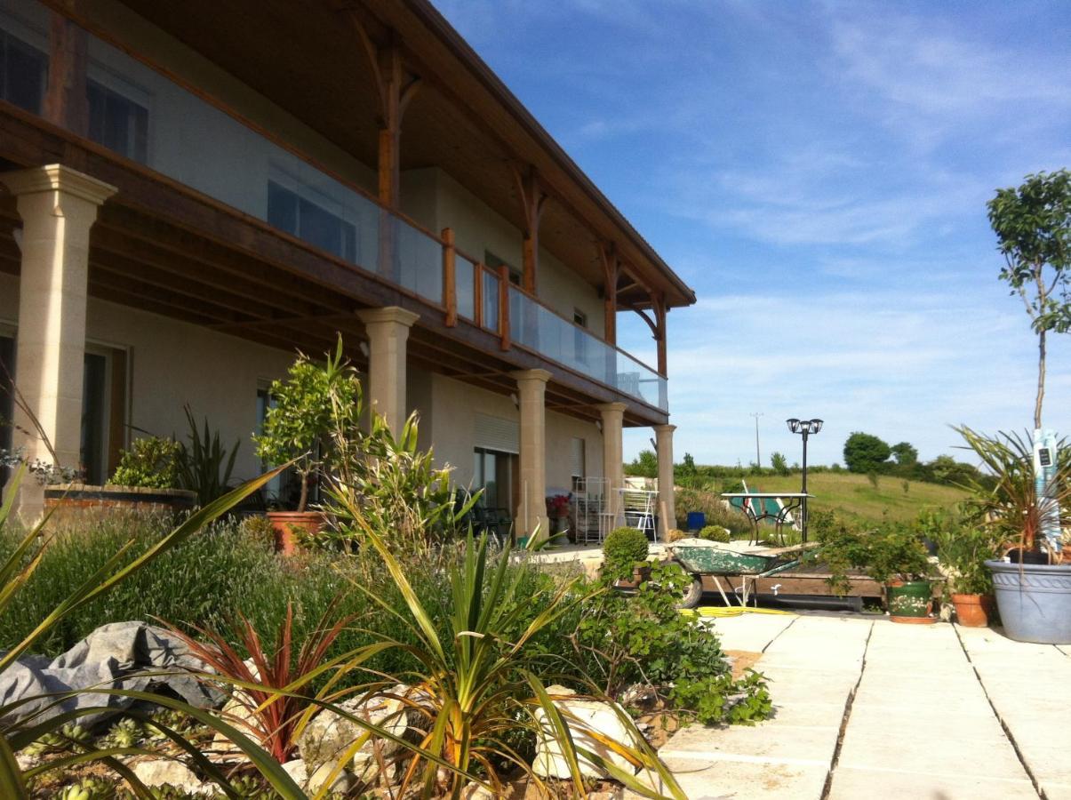 La Decouverte, Jacuzzi, Sauna, Et Terrasse Avec Vue Sur Lac A La Campagne Entre Toulouse Et Auch Villa Catonvielle Exterior photo